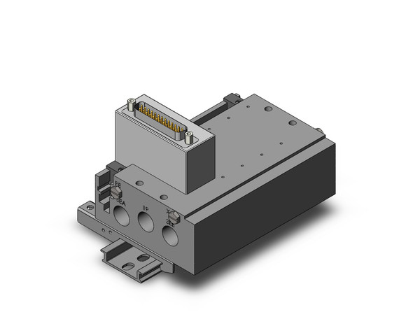 SMC SS5Y5-52F1-04D-00ND Plug-In Metal Base