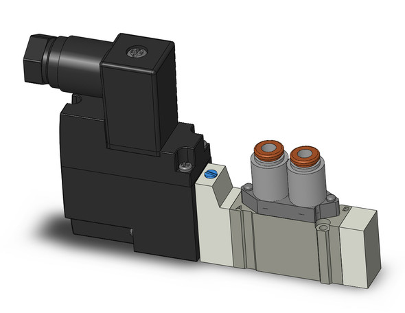 SMC SY3120-5DD-C4 Valve, Sgl Sol, Body Pt