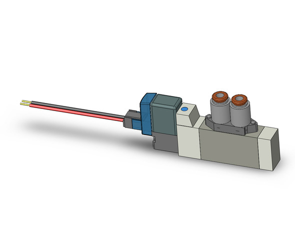 SMC SY3160-SLZ-C4 Valve, Sgl Sol, Cassette (Dc)