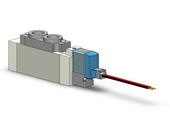 SMC SY5160-5LU-01T Valve, Sgl Sol, Cassette (Dc)