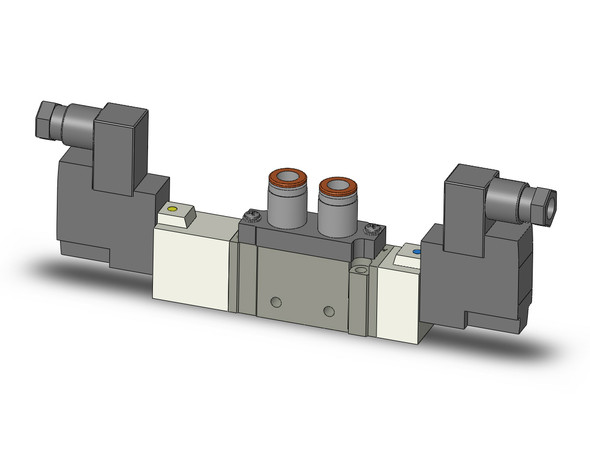 SMC SY7320-5D-C8F 5 Port Solenoid Valve