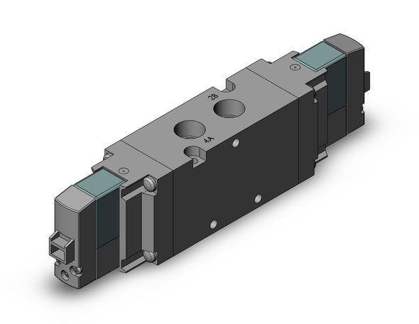 SMC VF5220K-5LOZ1-02 Pilot Operated 5 Port Solenoid Valve