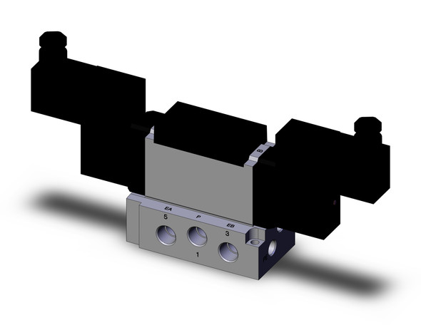 SMC VFR3240-3TZ-02 4/5 Port Solenoid Valve