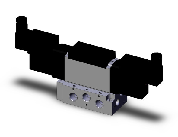 SMC VFR3440-5D-02N Valve, Non Plug-In