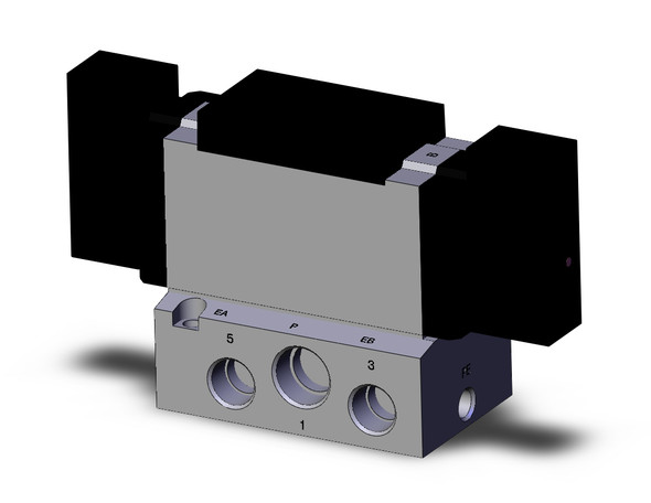 SMC VFR4210-3EZ-04 Valve, 5 Port Solenoid