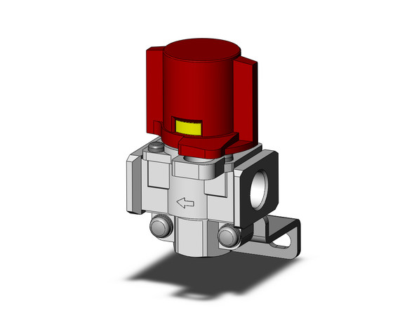 SMC VHS20-N02A-B-RZ mechanical valve pressure relief 3 port valve