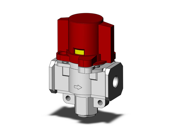 SMC VHS40-N02B-S-Z mechanical valve pressure relief 3 port valve