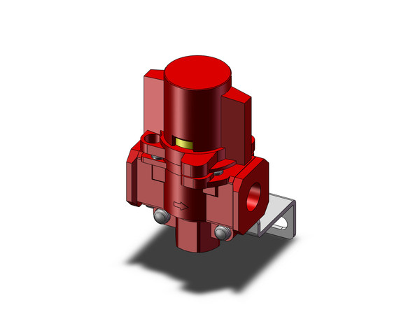 SMC VHS4510-03A-B-X1 mechanical valve pressure relief 3 port valve