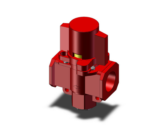 SMC VHS4510-06B-S-R-X1 Pressure Relief 3 Port Valve