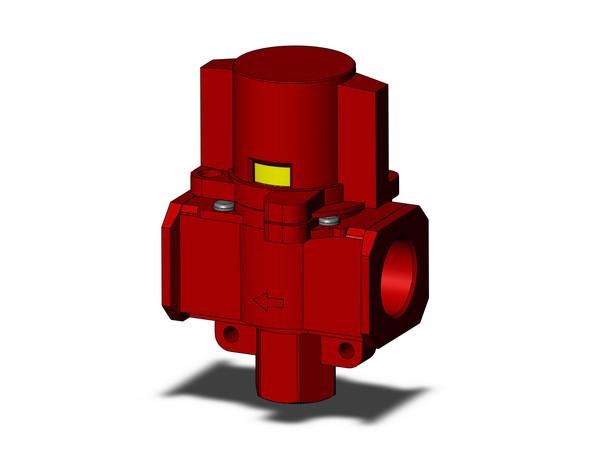 SMC VHS50-10B-R-X1 mechanical valve single action relief valve