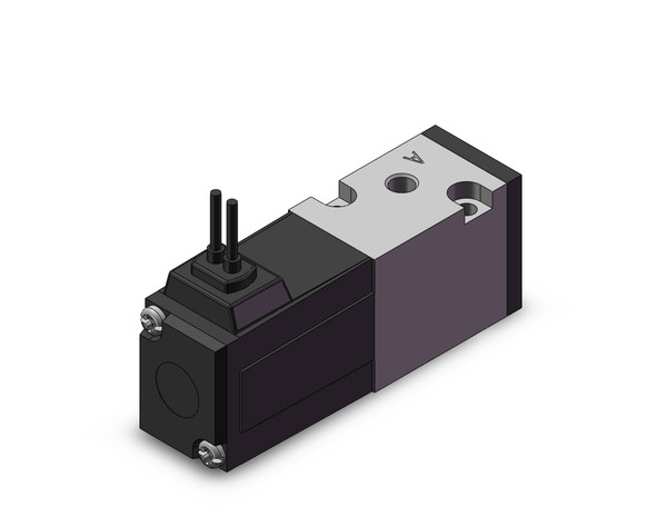 <h2>VK300,  3 Port Solenoid Valve, Direct Operated Poppet</h2><p><h3>The VK series is available as 3 and 5 port solenoid, direct poppet, rubber seal valve. It meets copper free specifications as all parts in contact with fluids are made of non-copper materials. A compact valve (width 18 x length 68mm), the VK series is available in a body ported or base mounted style.</h3>- Fluid: air<br>- Rated Voltage: 110, 110, 220, 220, 240 VAC; 12, 24 VDC<br>- Response time: 10 ms or less (standard), 15ms or less (low power consumption)<br>- Protective construction: dustproof<br>- <p><a href="https://content2.smcetech.com/pdf/VK300.pdf" target="_blank">Series Catalog</a>