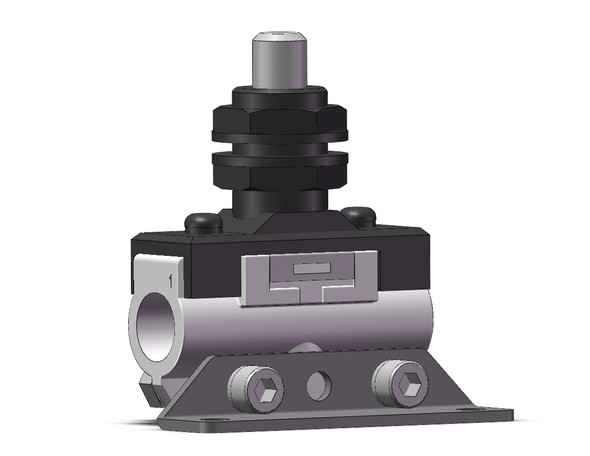 SMC VM120-N01-05A-B 2/3 Port Mechanical Valve