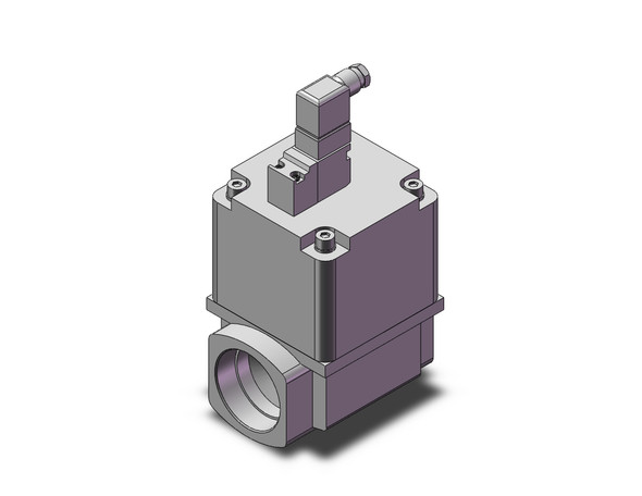 2 port process valve externally piloted valve