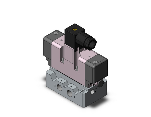 SMC VQ7-6-FG-D-3NA02T 4/5 port solenoid valve iso standard solenoid valve