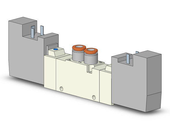 SMC VQZ2220B-5YO1-C6-Q 2000 Series 5 Port Valve