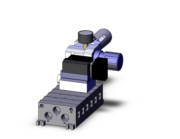 SMC VV5FR3-10-051-C8-AP5 Vfr Valve Manifold