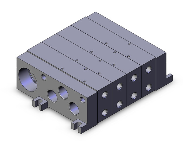 SMC VV5FS3-01T-042-02T Vfs Valve Manifold