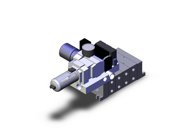 SMC VV5FS3-10-041-02T-MP5 Vfs Valve Manifold