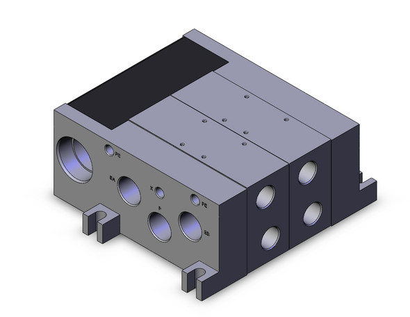 SMC VV5FS5-01CD-021-04T Vfs Valve Manifold