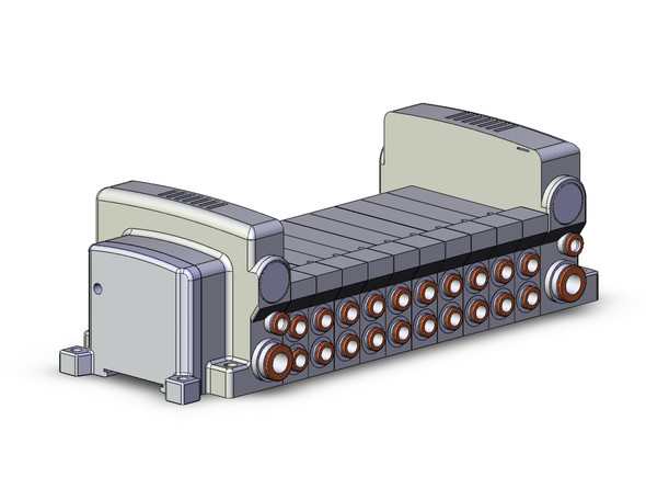 SMC VV5QC21-10N7SD0-RS Vqc Manifold