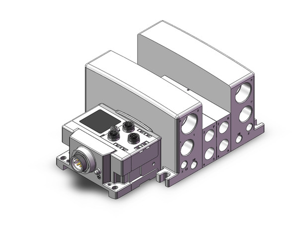 SMC VV5QC41-0203FSD6EA3 4/5 Port Solenoid Valve