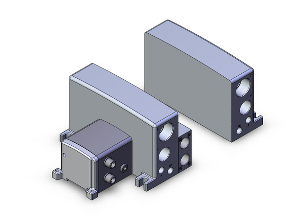 <h2>VV5QC41-**S*, Base Mounted, Plug-in Unit, I/O Serial Transmission Unit (EX250)</h2><p><h3>The VQC series has five standard wiring packages bringing a world of ease to wiring and maintenance work, while the protective enclosures of three of them conform to IP67 standards for protection from dust and moisture. The use of multi-pin connectors to replace wiring inside manifold blocks provides flexibility when adding stations or changing manifold configuration. The VQC series has outstanding response times and long life.</h3>- For VQC4000 base mounted, plug-in valves<br>- Protective enclosure conforms to IP67 for protection from dust and moisture<br>- I/O serial transmission kit reduces connection work, minimizes wiring and saves space<br>- Replaceable one-touch fittings<br>- 1 to 12 stations available as standard<br>- <p><a href="https://content2.smcetech.com/pdf/VQC4.pdf" target="_blank">Series Catalog</a>