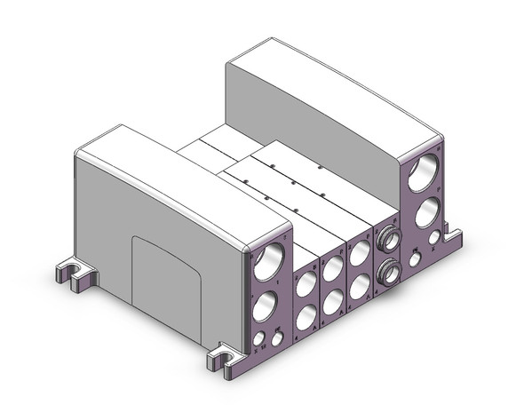 <h2>VQC4000 Manifold/Valve Assembly with EX600</h2><p><h3>The VQC series has five standard wiring packages bringing a world of ease to wiring and maintenance work, while the protective enclosures of three of them conform to IP67 standards for protection from dust and moisture. The use of multi-pin connectors to replace wiring inside manifold blocks provides flexibility when adding stations or changing manifold configuration. The VQC series has outstanding response times and long life.</h3>- Base mount EX600 type plug-in manifold for VQC4000 valves<br>- Protective enclosure conforms to IP67 for protection fromdust and moisture<br>- DeviceNet?äó, PROFIBUS DP and CC-Link, EtherNet/IP?äó, EtherCAT fieldbus protocols<br>- Maximum 12 stations available as standard<br>-  <p><a href="https://content2.smcetech.com/pdf/VQC4.pdf" target="_blank">Series Catalog</a>