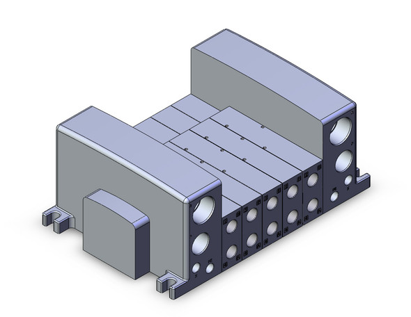 4/5 port solenoid valve vqc manifold