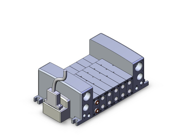 SMC VV5QC41-06C6FD3 4/5 Port Solenoid Valve