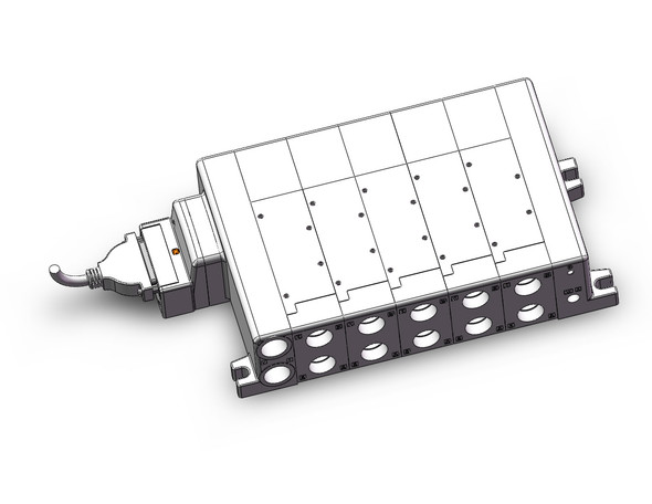 SMC VV5QC51-0504TFD1 Vqc5000 Valve Manifold