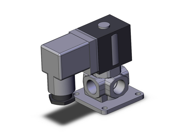 SMC VX3130GZ-02T-3DLR1-B Direct Op 3 Port Solenoid Valve, N.C.