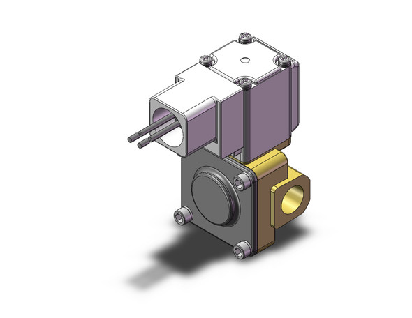 SMC VXD232ASB Pilot Op 2 Port Solenoid Valve (N.C.)