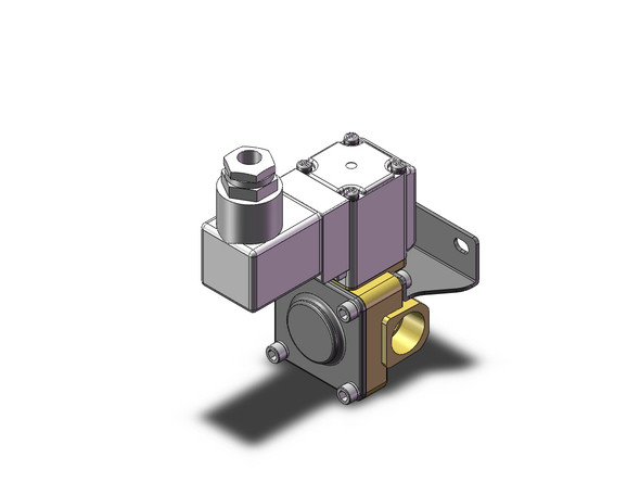 SMC VXD232BZ2CBXB pilot op 2 port solenoid valve (n.c.)