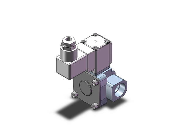 SMC VXD242KZ2CG Pilot Op 2 Port Solenoid Valve (N.C.)