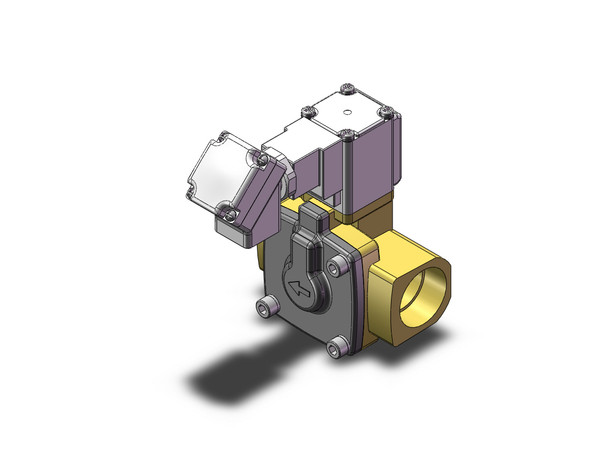 SMC VXD260NZ2MB Pilot Op 2 Port Solenoid Valve (N.C.)