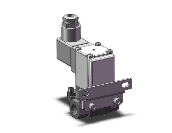 SMC VXZ230AZ2AAXBA Pilot Op 2 Port Solenoid Valve, (N.C.)