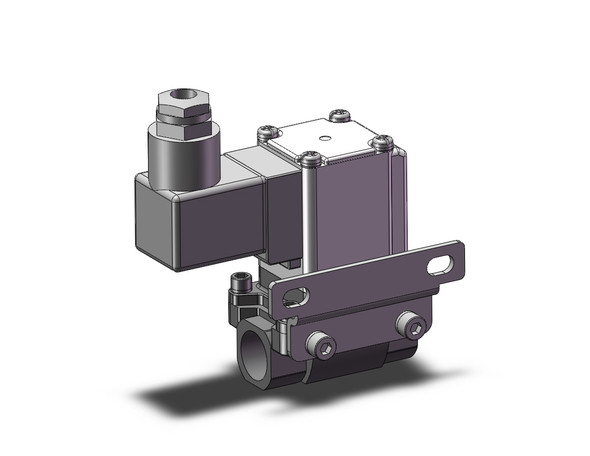 SMC VXZ230BZ3ABXB 2 port valve pilot op 2 port solenoid valve, (n.c.)