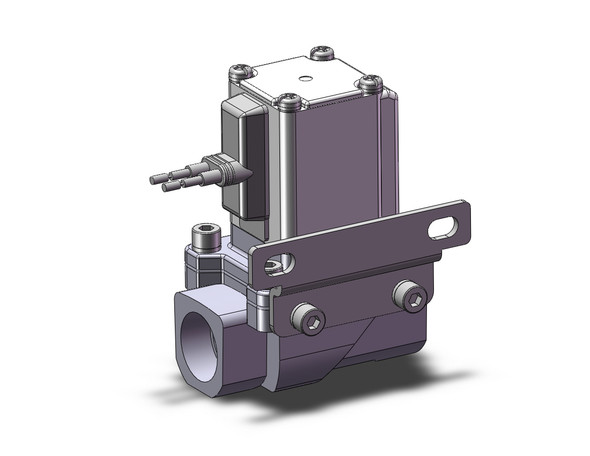 SMC VXZ240GFBXB Pilot Op 2 Port Solenoid Valve, (N.C.)