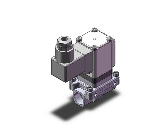 SMC VXZ2A2DZ2AB Pilot Op 2 Port Solenoid Valve, (N.O.)