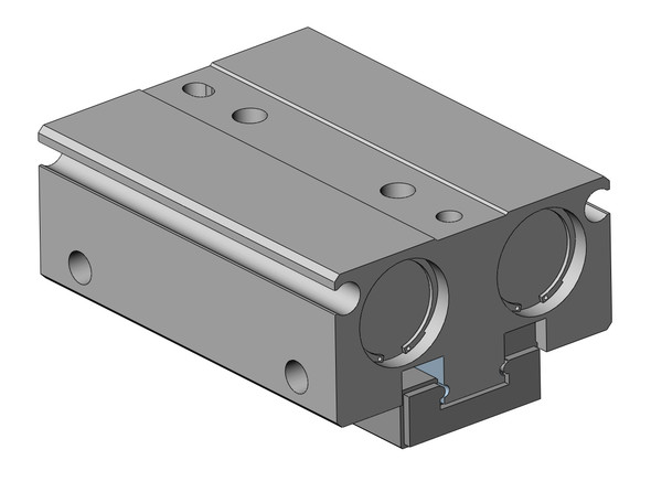 SMC MHF2-12DR gripper cylinder, mhf2, low profile air gripper