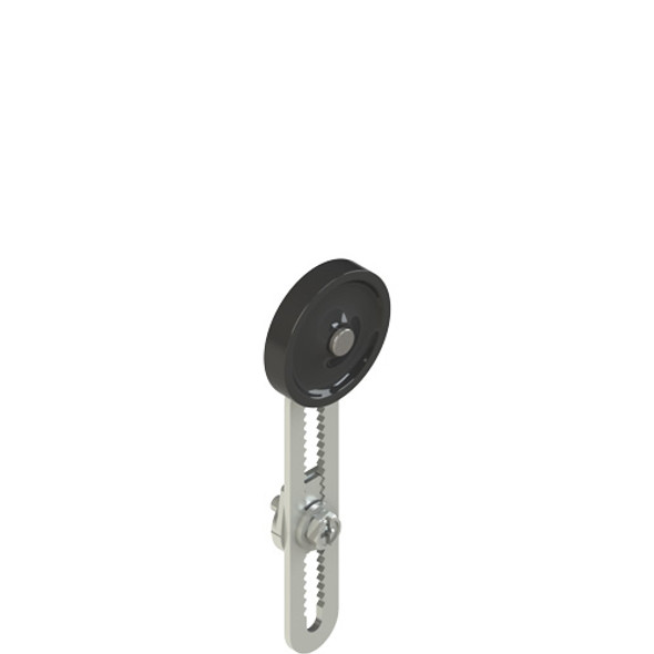 Pizzato VF L56-R25 Adjustable safety lever with technopolymer roller, 35 mm diameter