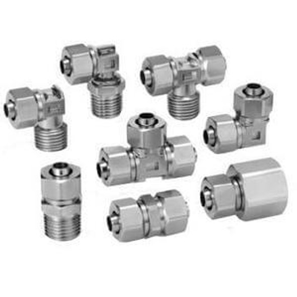 SMC KFG2H1395-N03 insert fitting, stainless steel fitting, male connector