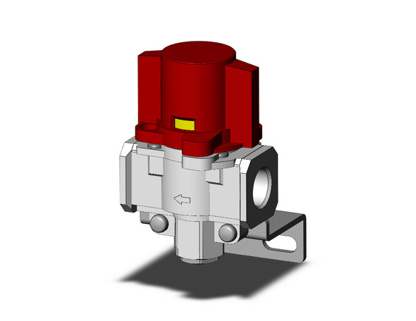 SMC VHS40-F04B-BS-R mechanical valve pressure relief 3 port valve