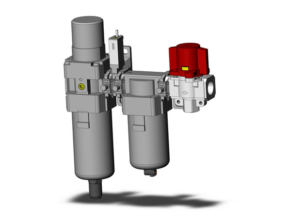 SMC AC40D-04D-SV1-A modular f.r.l. fr/ms combo modular