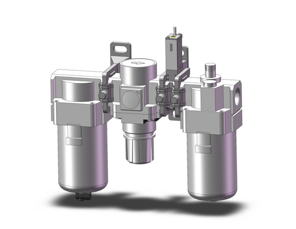 SMC AC40-04E-S-B modular f.r.l. f/r/l combo modular