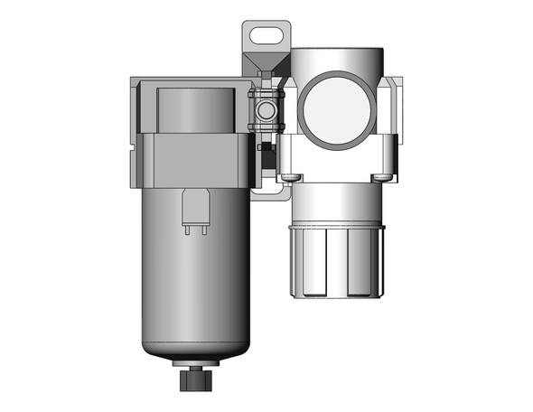 SMC AC40B-04G-2-A F/R Combo Modular