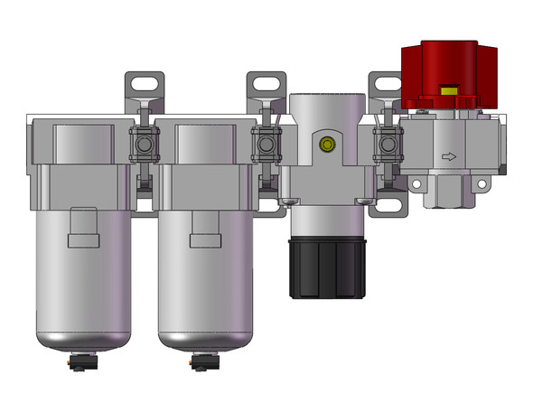 SMC AC40C-06-V1-A modular f.r.l. f/ms/r combo modular