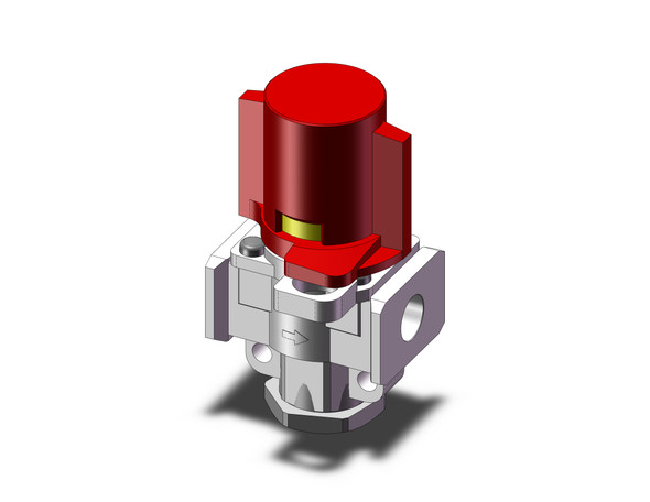 SMC VHS2510-01B-S mechanical valve pressure relief 3 port valve