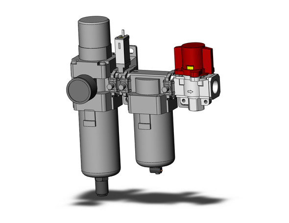 SMC AC40D-04DG-SV-A Fr/Ms Combo Modular