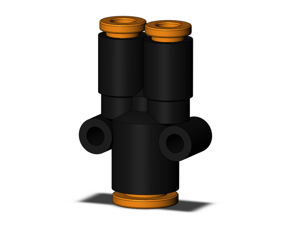 SMC KQ2U03-07A-X35 one-touch fitting fitting diff dia union y Pack of 10